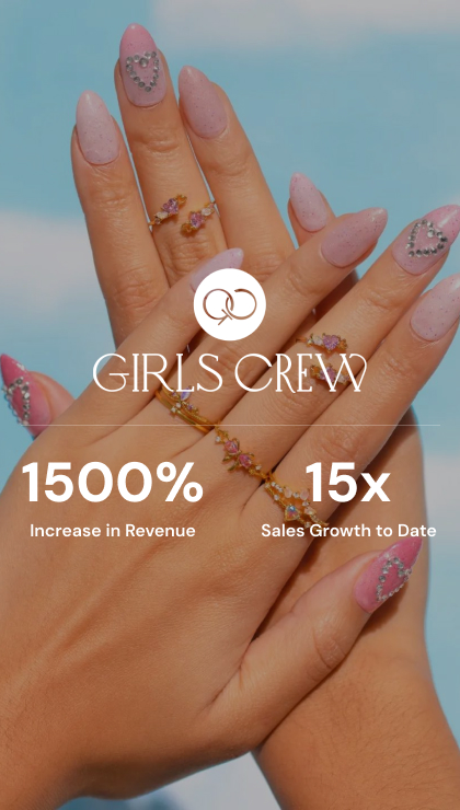 girls crew card